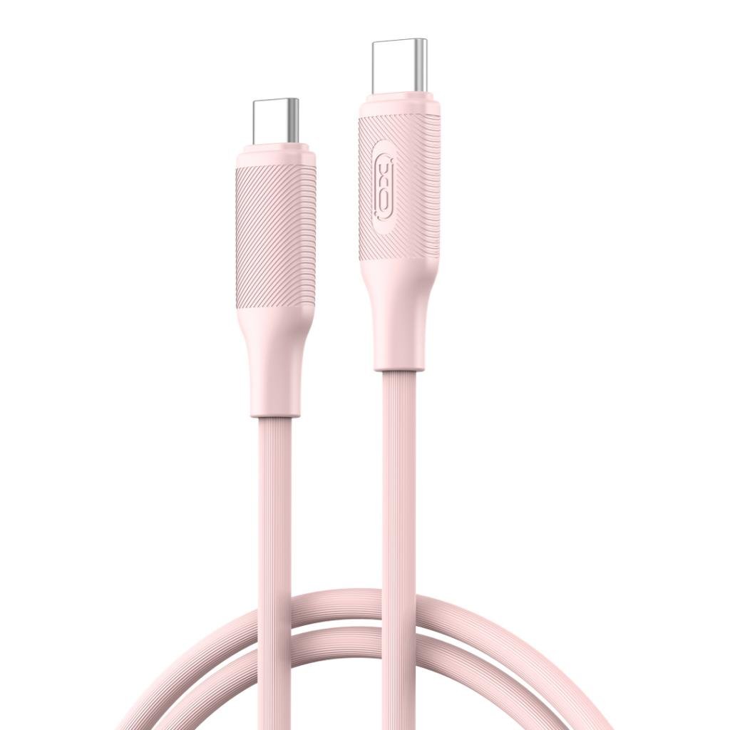 XO NB-Q265B Cable Type-C - Type-C 1M 60W PD+C74 pink