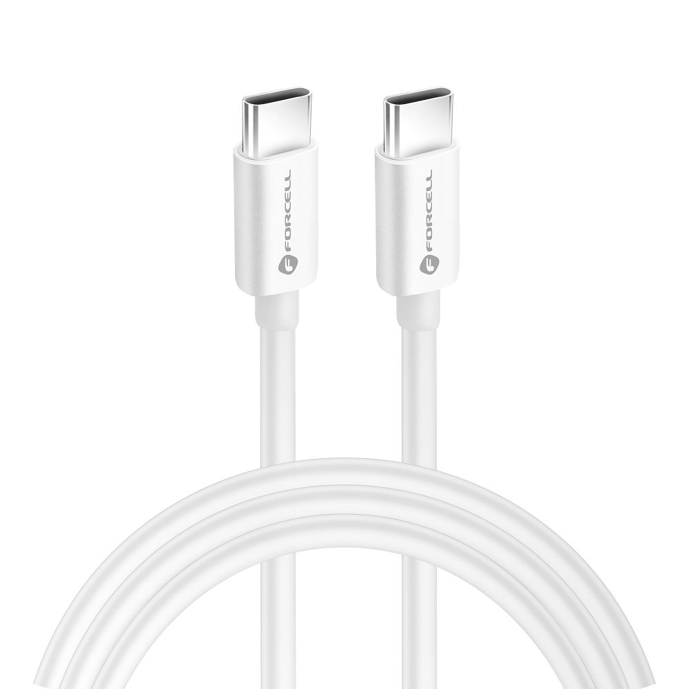 FORCELL F-ENERGY C339 cable Type C to Type C PD QC4.0 5A 100W 2 m white