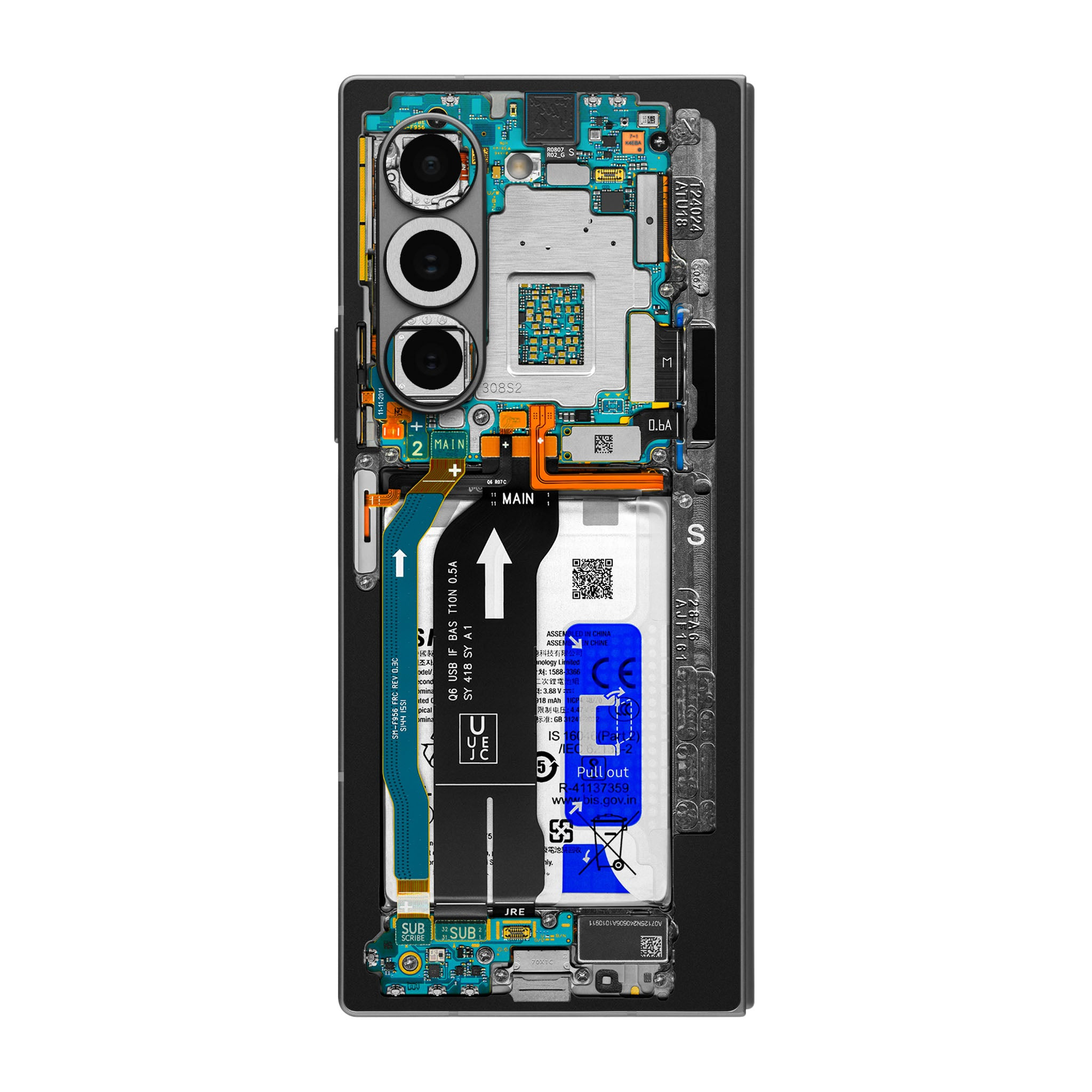Samsung Galaxy Z Fold 6 Teardown Skin