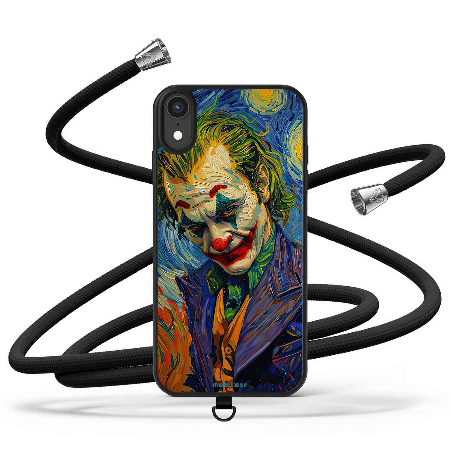 Huawei P Smart 2021  - CrossBody Strap Θήκη με Universal Λουράκι Κινητού και σχέδιο Jocker