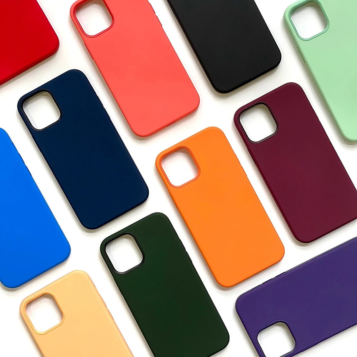 Apple iPhone 16 Pro Max - Θήκες Σιλικόνης Mobicase Σετ 5 Χρωμάτων