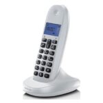 Motorola C1001LB Λευκό (Ελληνικό Μενού) Ασύρματο τηλέφωνο