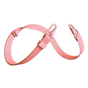 Strap αποσπώμενο και ρυθμιζόμενο λουράκι λαιμού Charlot 130cm Salmon Pink