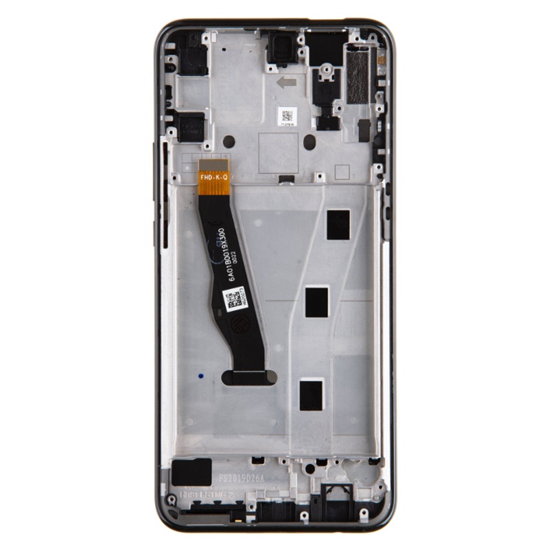Huawei P Smart Z - LCD Display + Touch Unit + Front Cover Black (OEM)