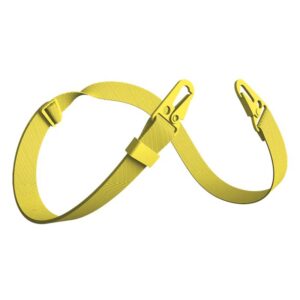 Strap αποσπώμενο και ρυθμιζόμενο λουράκι λαιμού Charlot 130cm Lemon Yellow